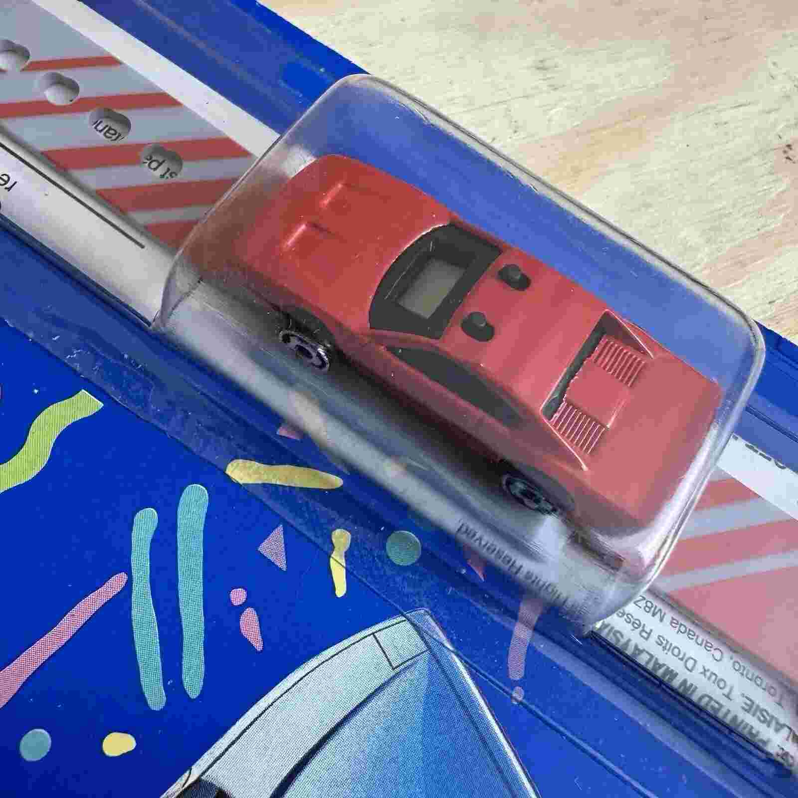 Hot Wheels Watch California Custom Car Hot Watches 1990 Rare Retro Vintage Red