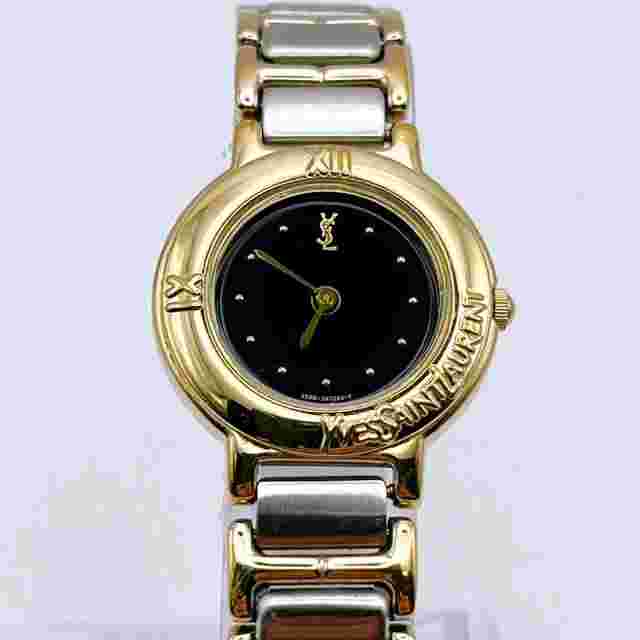 Yves Saint Laurent Black Women's Watch 2.4cm Analog Quartz