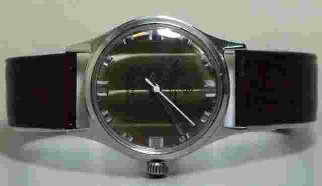 Superb Vintage Henri Sandoz Winding Mens Swiss Wrist Watch Old r722 Used Antique