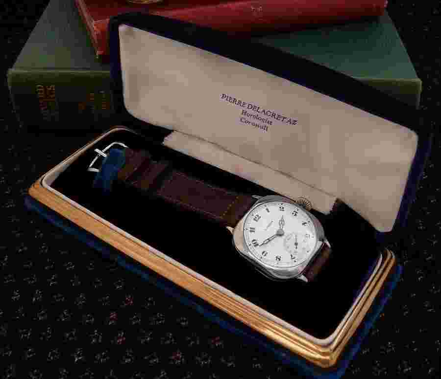Men's Rare, Early High Grade WWI Era Illinois Dress Wristwatch  - SERVICED!