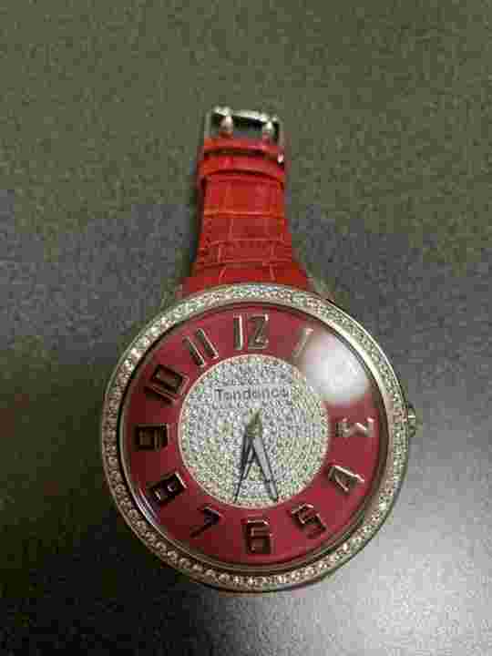 Men's Wristwatch Tendence TY430144 Gulliver Genuine Leather Analog with Box