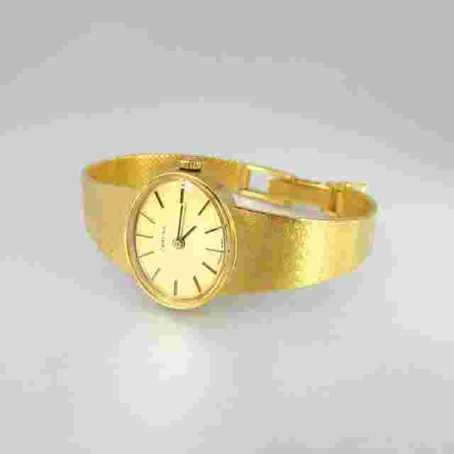 Vintage c1980 Ladies Solid 18CT GOLD Manual-wind CERTINA BRACELET WATCH, Working
