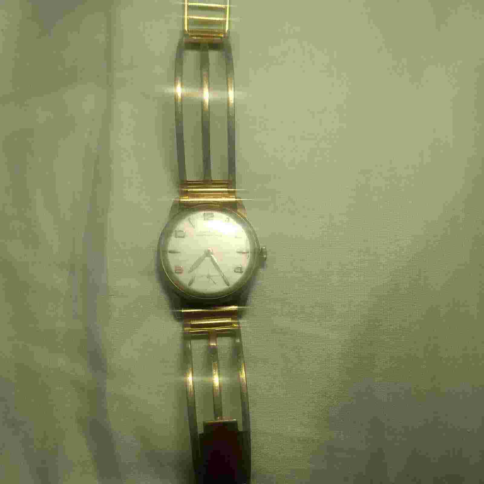Vintage Armida Watch Limited Edition 15/1000 Gold Plated Watch And Band.