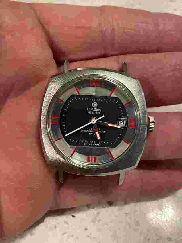 Basis Hunter Watch & Bradley Watch Both Wind Up Working