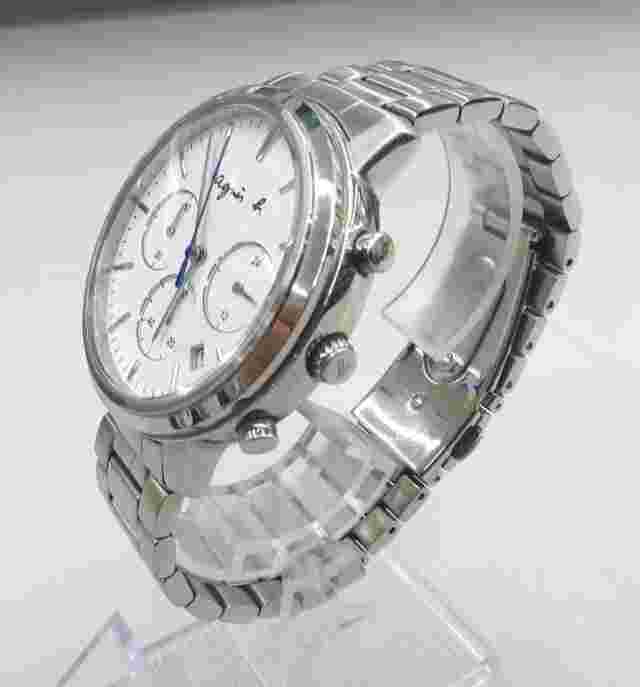 [Japan Used Watch] Agnes B Vd53-Kwb0 Quartz Analog Watch