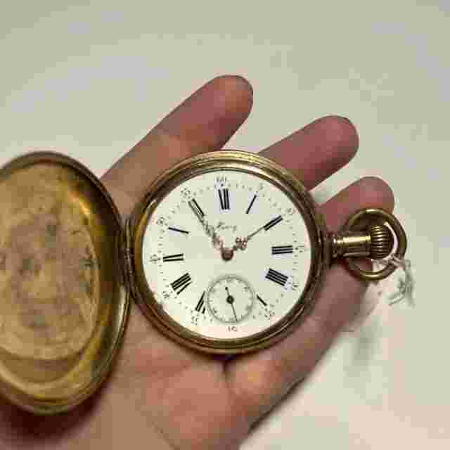 HENRY Full Jewels England High Grade Mov’t Pocketwatch