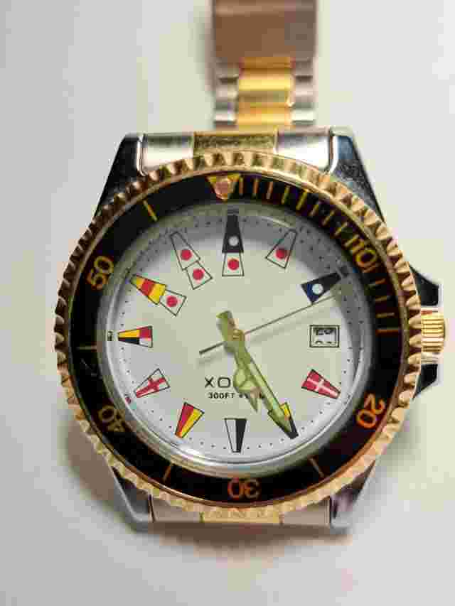 Vintage XONIX Men's Watch - Quartz - Stainless Steel Band Working