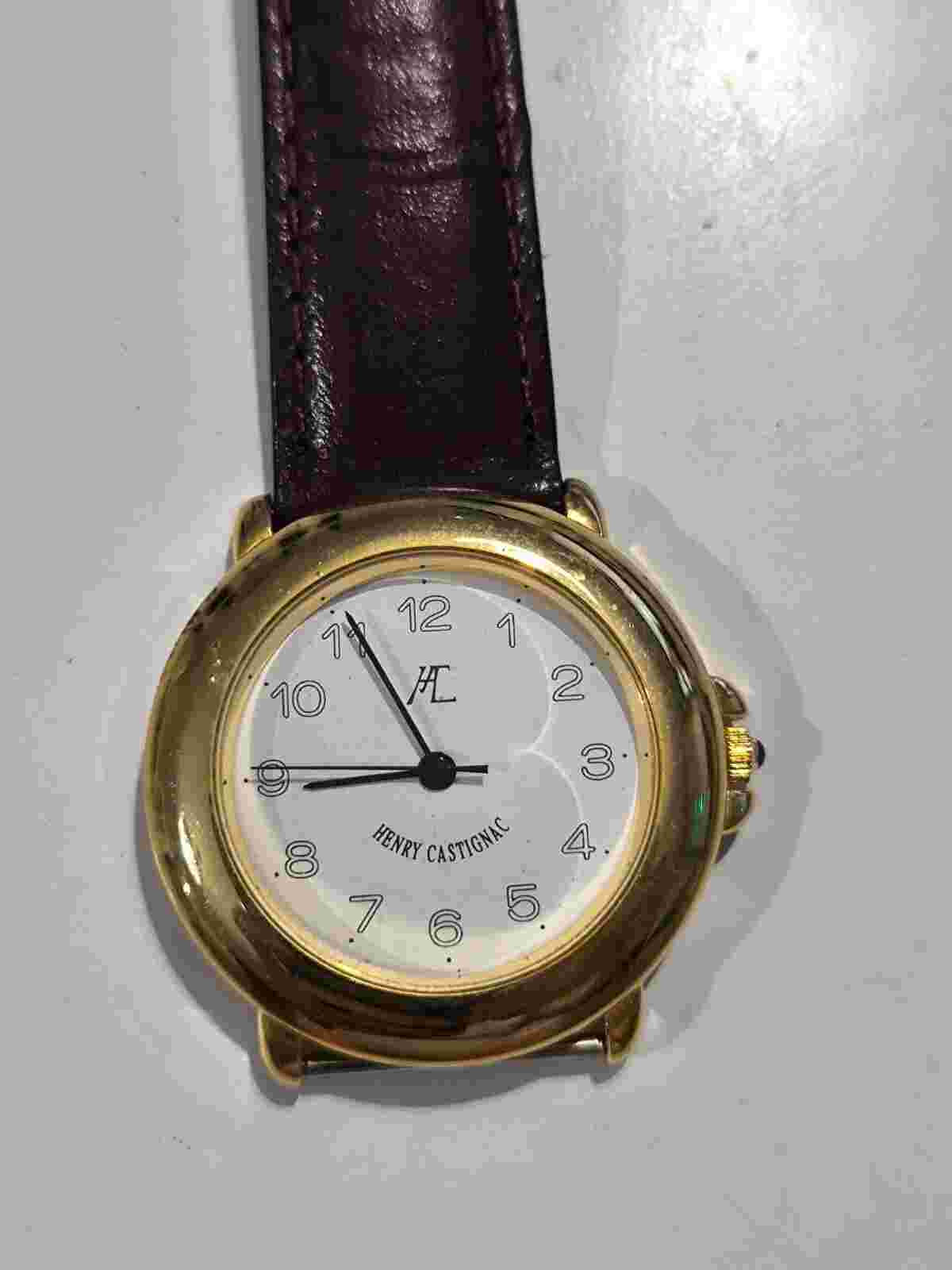 Henry Castignac Ladies Quartz Watch Working