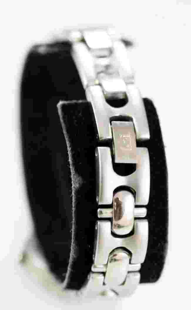 LEI Women Watch Silver Stainless Steel Battery Water Resistant Pink Quartz