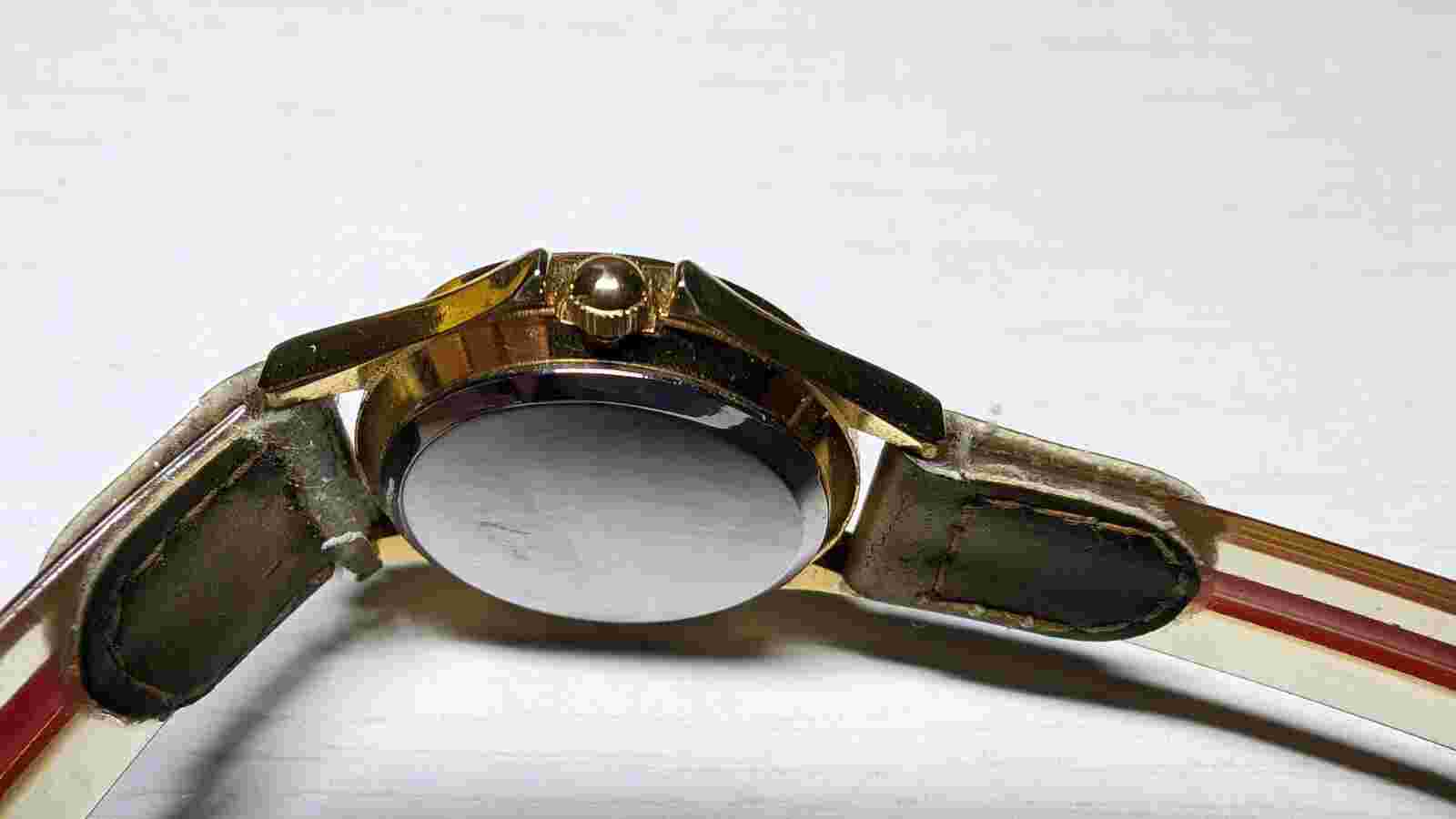 Vintage Rare Parmex Ladies Watch Quartz New Battery Works!
