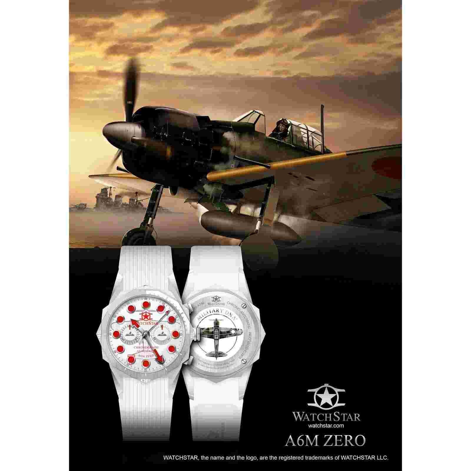 Watchstar 42mm  Limited Edition Swiss Made Diva Star Koi White MOP Diamond Dial