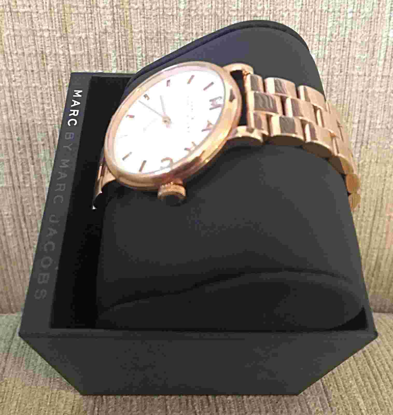 MARC JACOBS Baker MBM3244 Watch Rose-Gold Women's Authentic