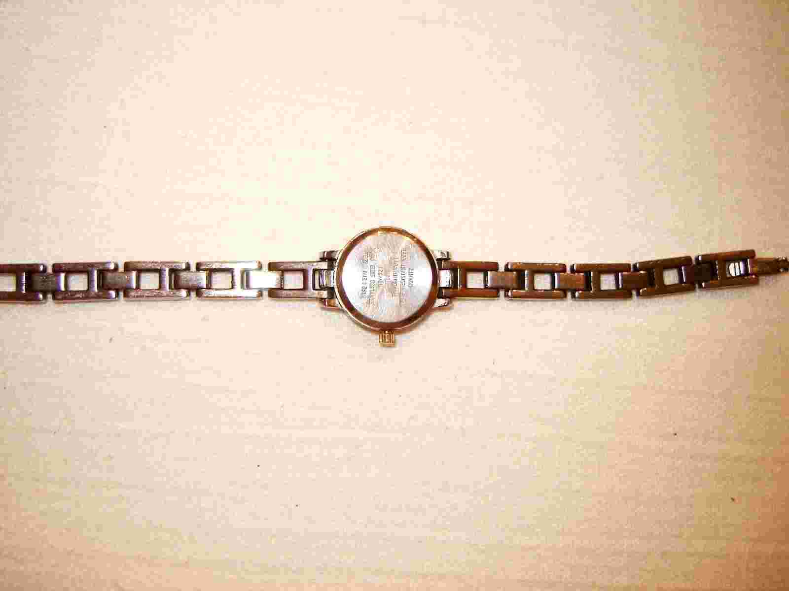 ANNE KLEIN II SILVER BRACELET WATCH - NEW BATTERY - #4521