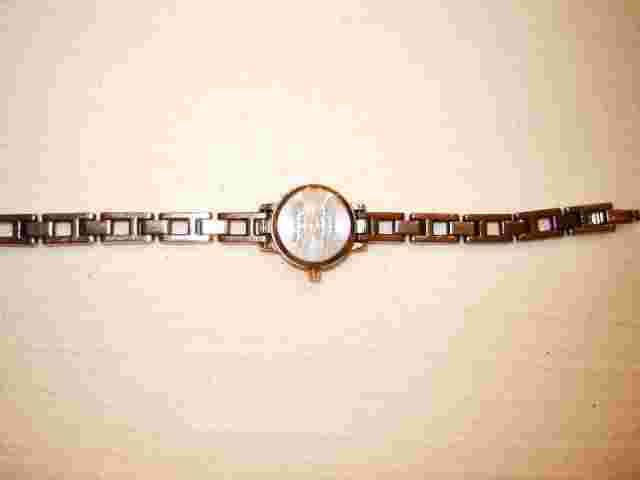 ANNE KLEIN II SILVER BRACELET WATCH - NEW BATTERY - #4521