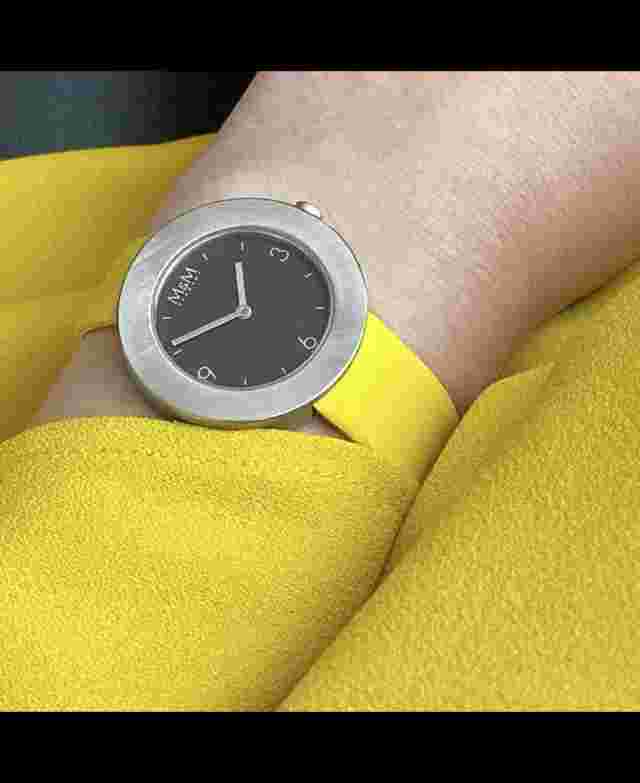 M&M Women Quartz Casual Watch Classic Dress Black Dial Waterproof Round Fashion