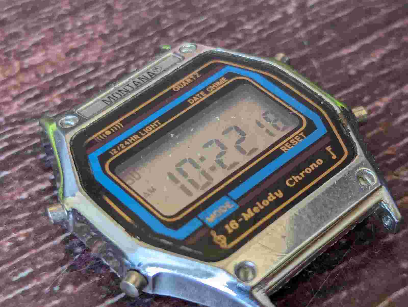 Vintage Montana Quartz Mens Wrist Watch