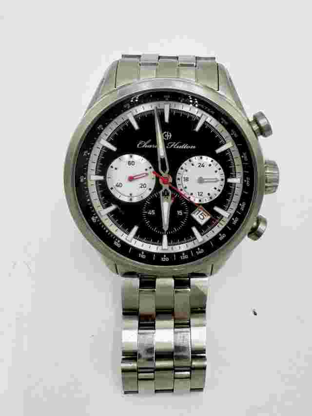CHARLES HUTTON CHRONOGRAPH STAINLESS STEEL  MEN'S   WATCH