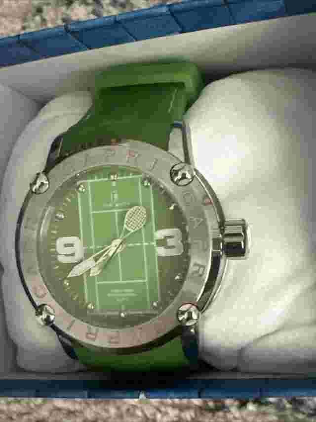 Isle Of Capri (Italy) Watch With Certificate Rare Tennis Green-100% eBay Seller