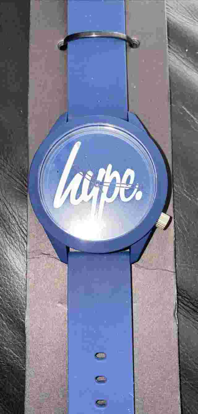 Unisex Just Hype Wrist Watch New Blue Straps Silicone Straps