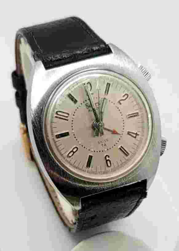 Vintage Sears Alarm Swiss Made Men's Watch works