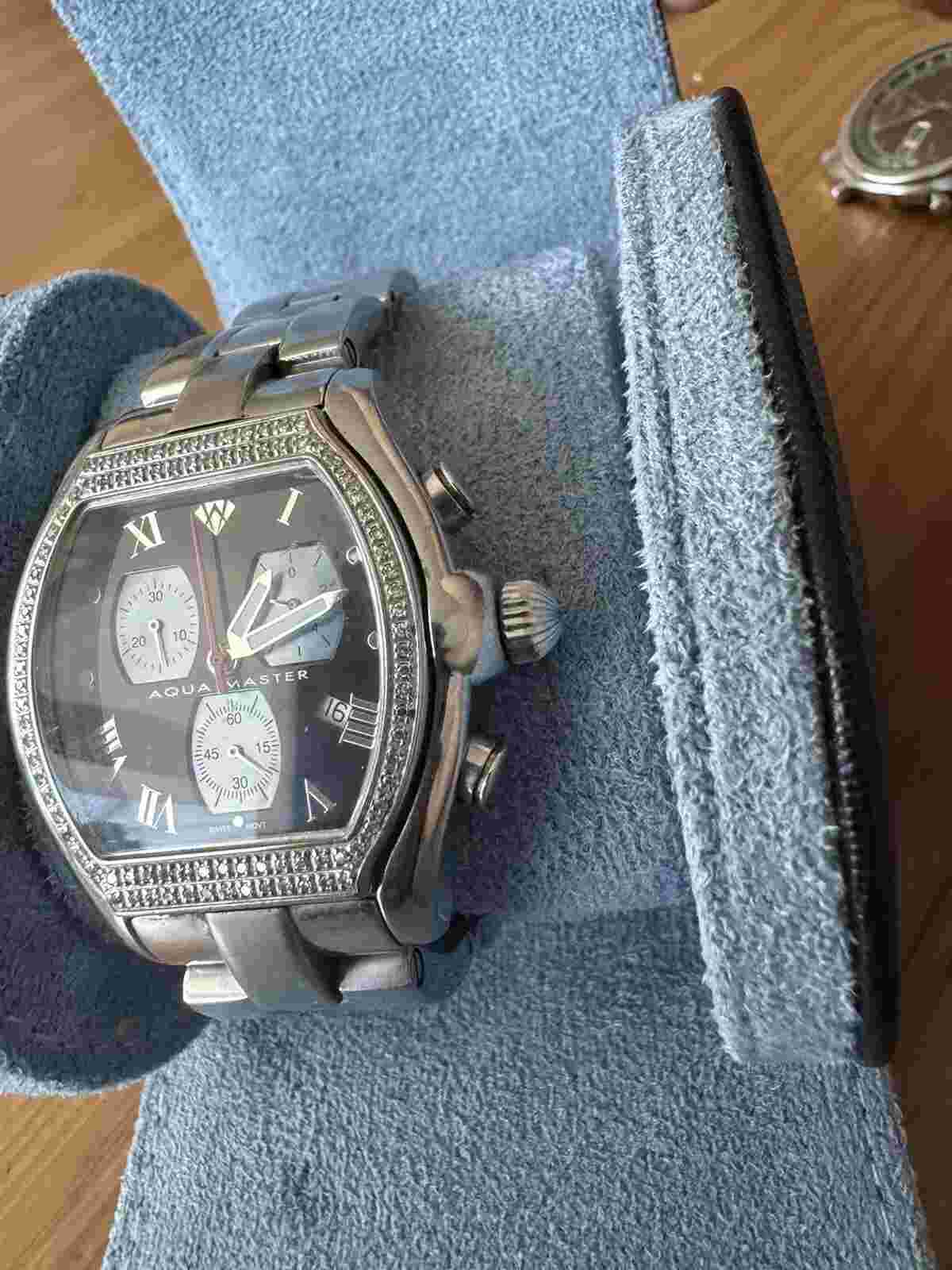 AQUA MASTER Chronograph Mother of Pearl watch