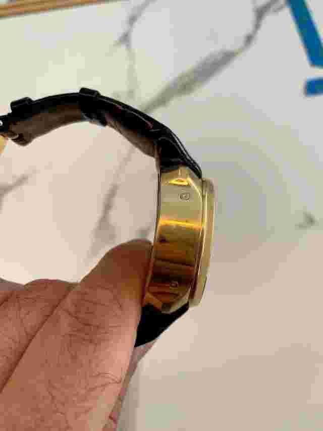 FrancVilaFVa7 - Solid Gold,Factory Diamond Bezel & Clasp Master Quantieme Annual