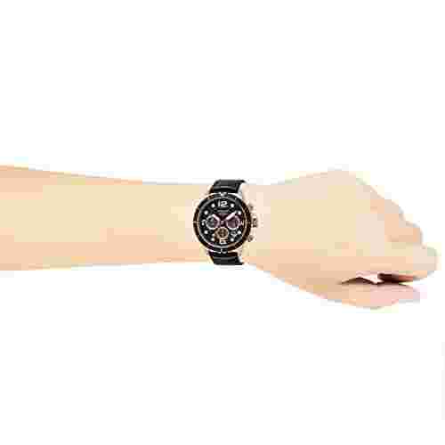 Angel Clover Watch TIME CRAFT DIVER TCD45PBK-BK Men' s Black
