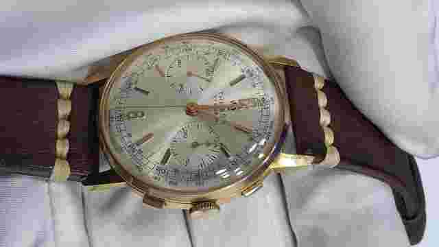 Vintage Swiss  Chronograph - Rare Dial - All Original - Landeron