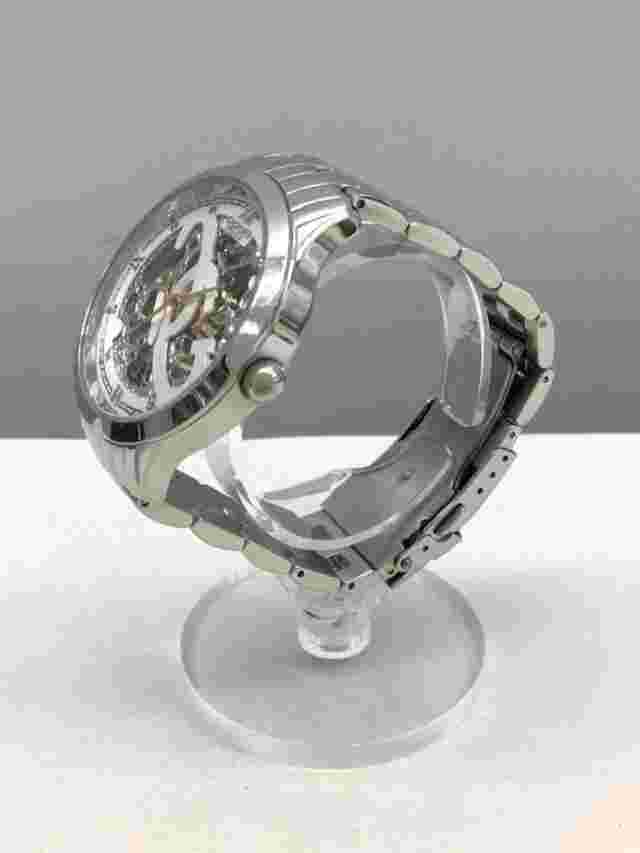 cogu Automatic Analog Watch Stainless White Excellent JAPAN