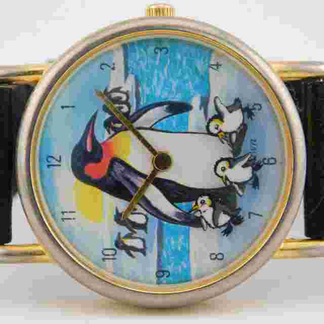 VALDAWN Genuine Leather Quartz Analog Women's Watch New Battery