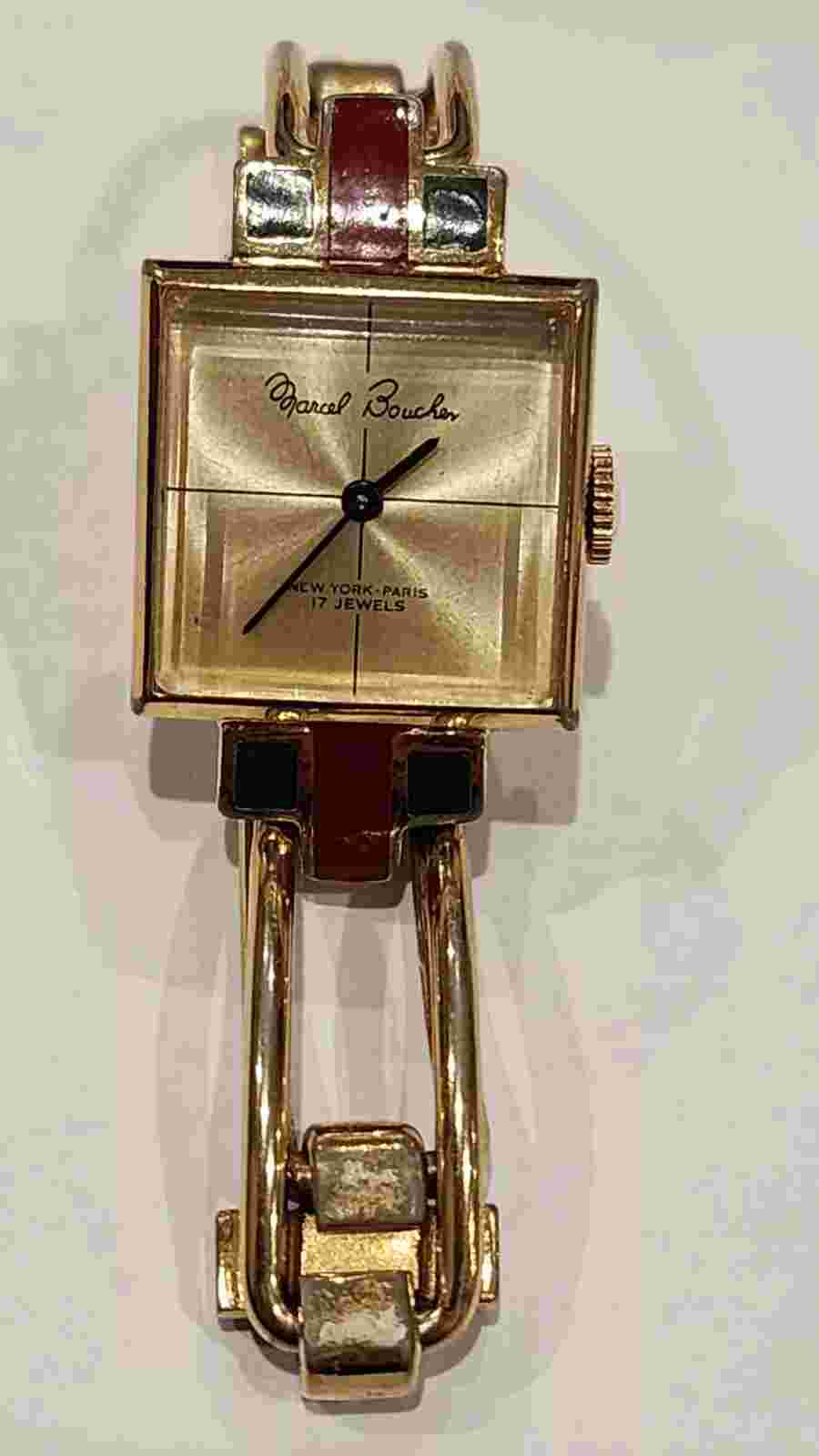 MARCEL BOUCHER WOMEN’S WRIST WATCH 17 JEWELS  WORKING