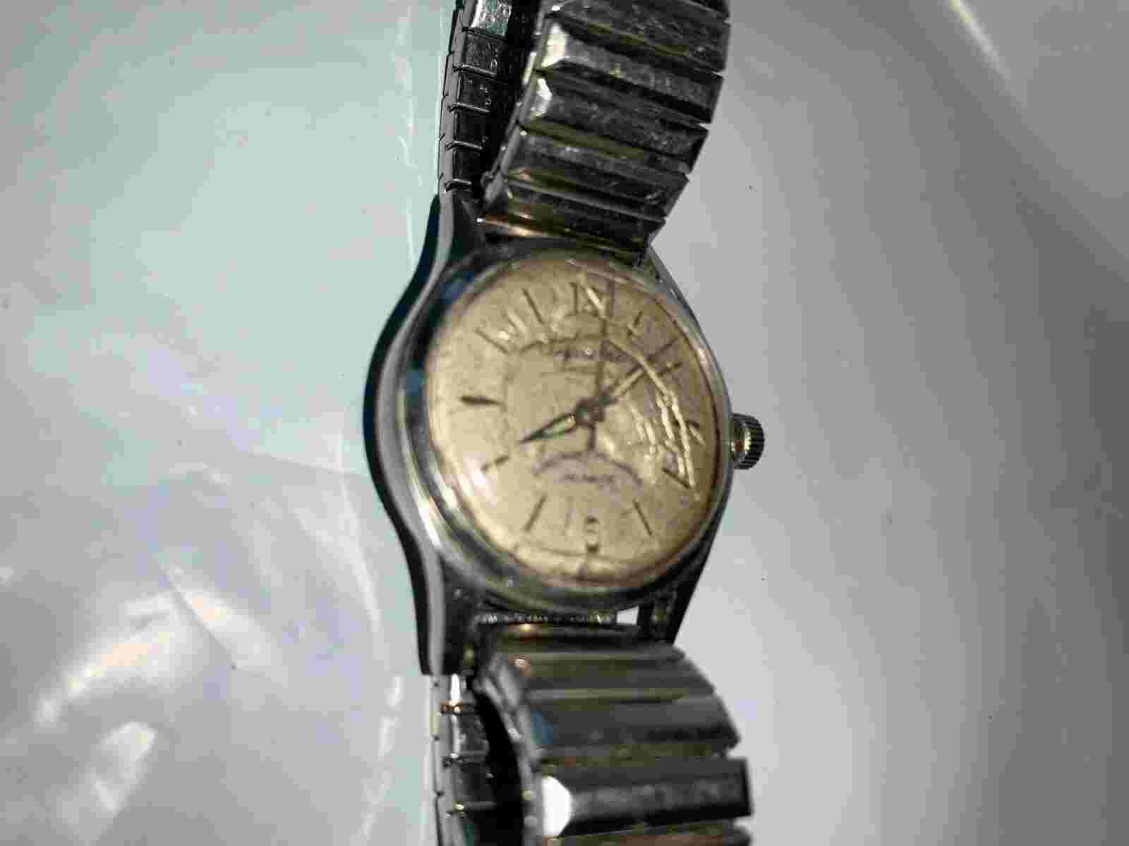 VTG 50's Supreme 17 Jewels Stainless Steel "Unbreakable Mainspring" PARTS-AS IS