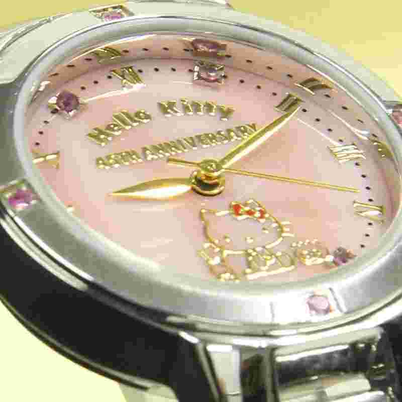 Hello Kitty  Japan Limited Edition Silver Watch with sapphire