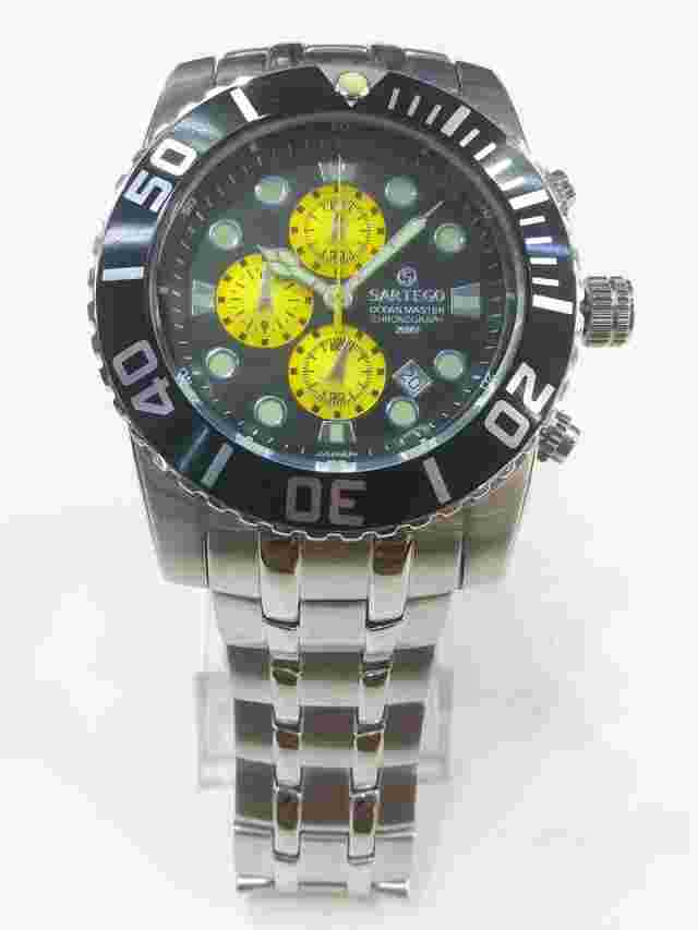 Sartego Ocean Master sports Chronograph 200 meter luminous watch SPC53