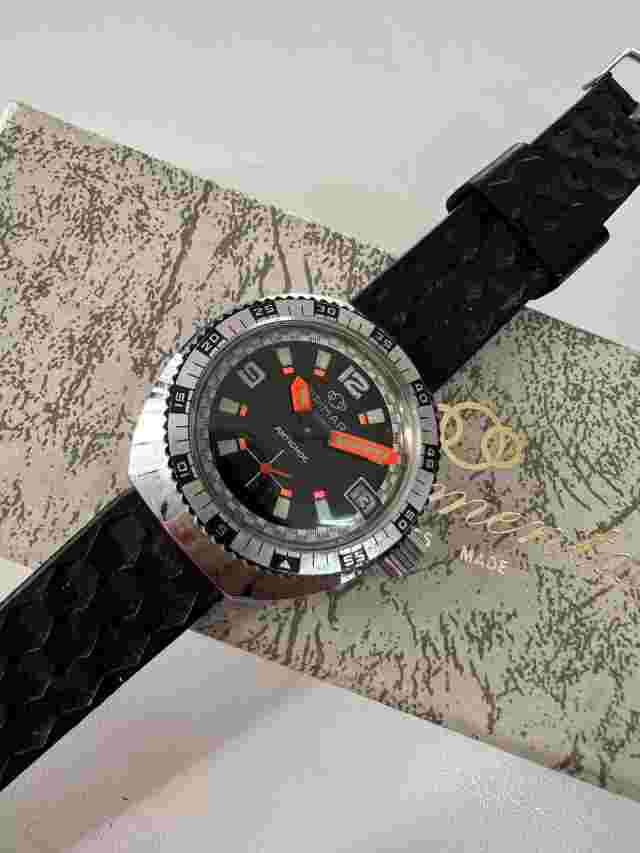 Monumental - Primar Diver Watch 17 Jewels Waterproof - NOS - Swiss Made