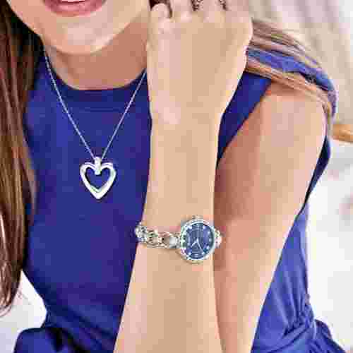 Brighton💎 HALO STAR CITY Watch Tags & Tin AND Extra Link