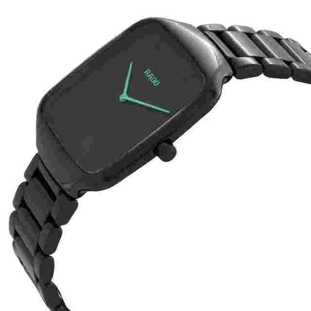 Rado True Square Thinline Quartz Black Dial Unisex Watch R27054152