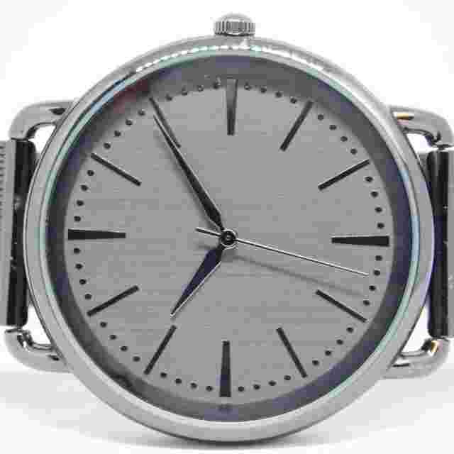 FMD FMDGF016 Mesh Band Dark Tone Quartz Analog Men's Watch New Battery