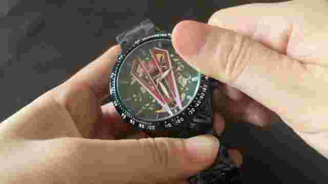 New Arrivals Men's Self-wind Automatic Skeleton Mechanical Watch Black Stainless