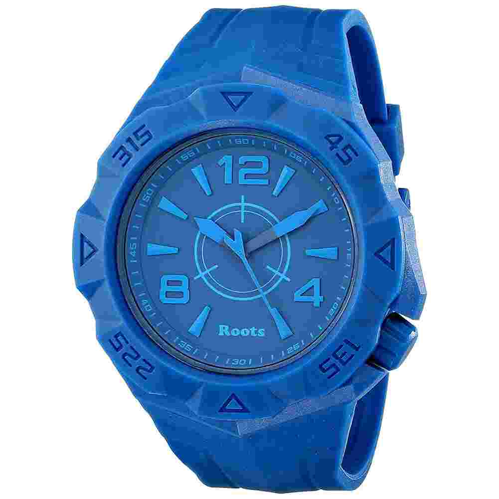 Roots Tusk Quartz Analog Sport Watch - Blue Water Resistant up to 330 Feet