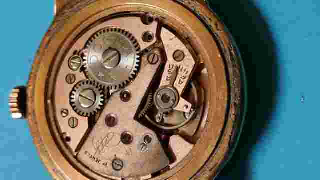 Vintage DOGMA PRIMA Perpetual Calendar Manual Wind Mens Watch _3593