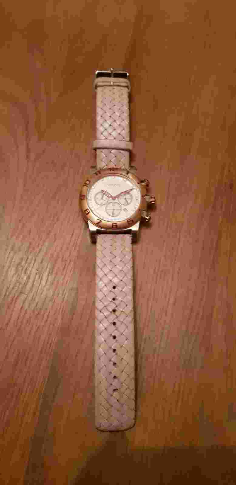 Vogue Watch rose gold with pink strap