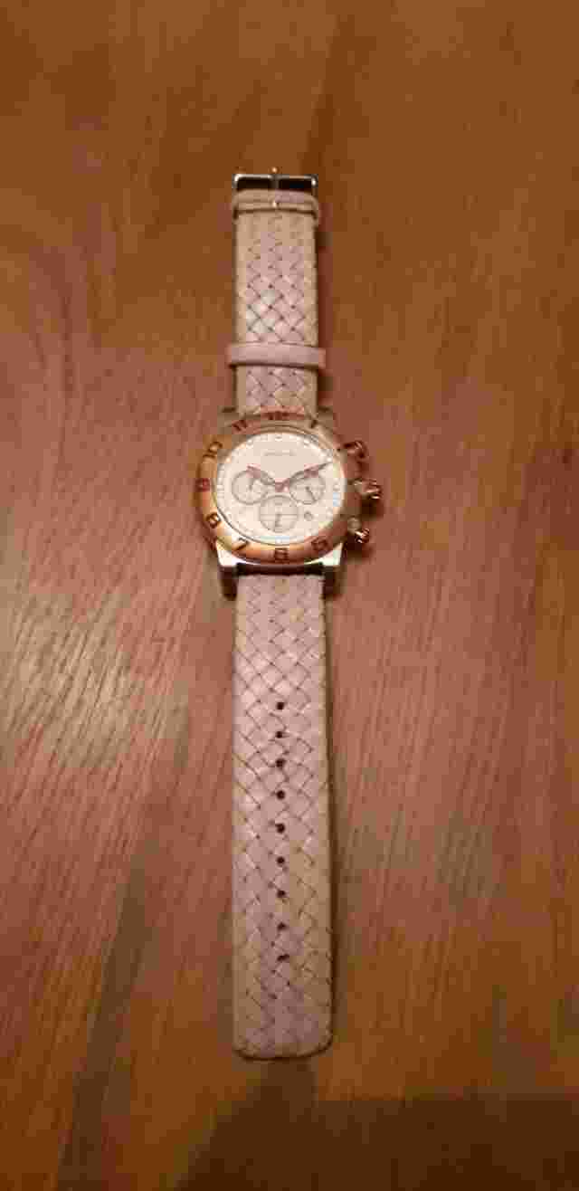 Vogue Watch rose gold with pink strap