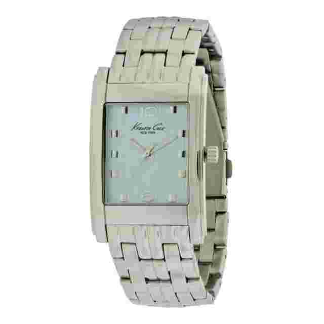 Kenneth Cole NY KC9133 Blue Dial Silver Tone St. Steel Men's Watch GREAT GIFT