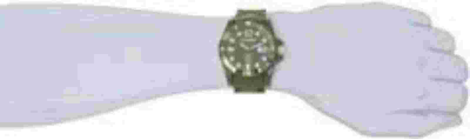 NEW Haurex Italy V7354UVV Men's Caimano Date Green Dial Plastic Sport Watch 200M