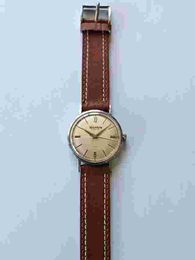 Wyler Vetta-IncafleX-Waterproof-Monobloc Case-Manual-Steel-ETA 1120-Rare