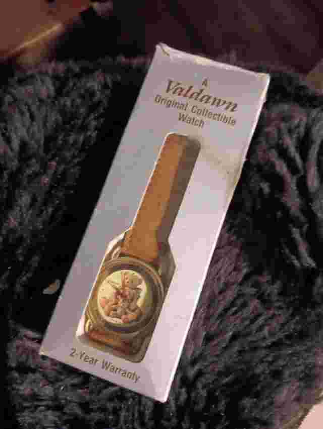 Vintage 1995 Cherished Teddies Collectible Musical Watch By Valdawn