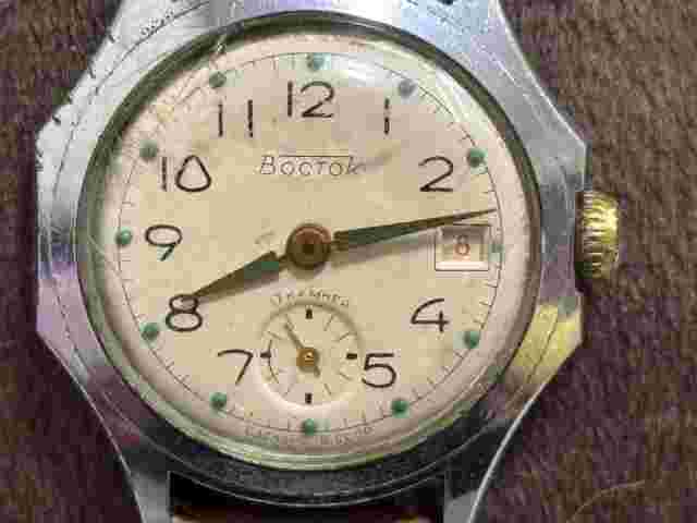 BOCTOK Vintage Watch Manual 60s Russian Soviet USSR 34mm