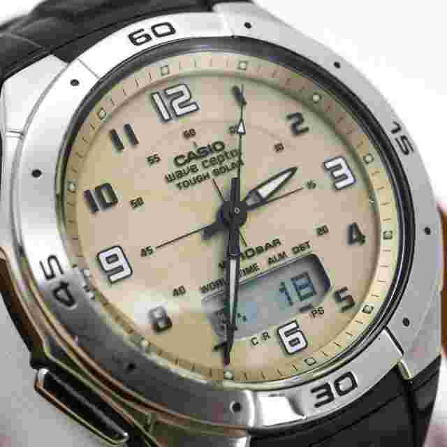 Operating Casio Watch Radio Solar Analog Digital Backlight 542