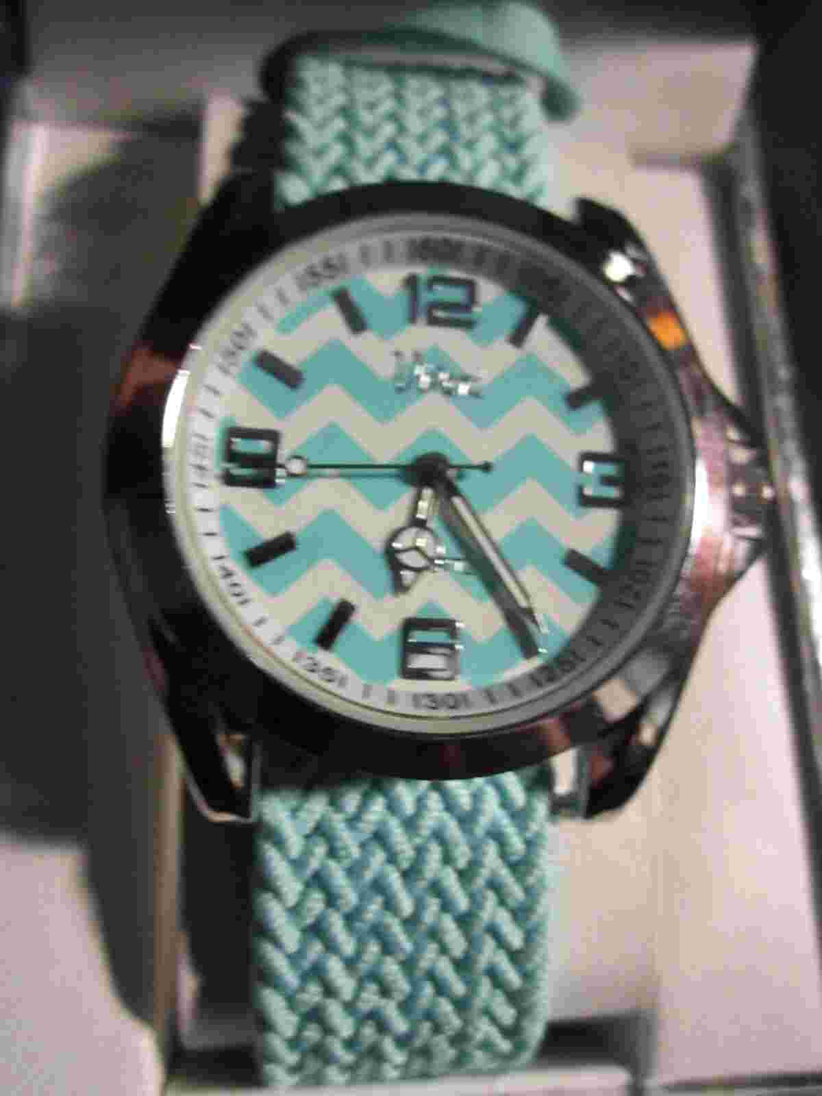 VIVANI WATCH BLUE AND WHITE DESIGN NEW IN THE BOX - BBA44